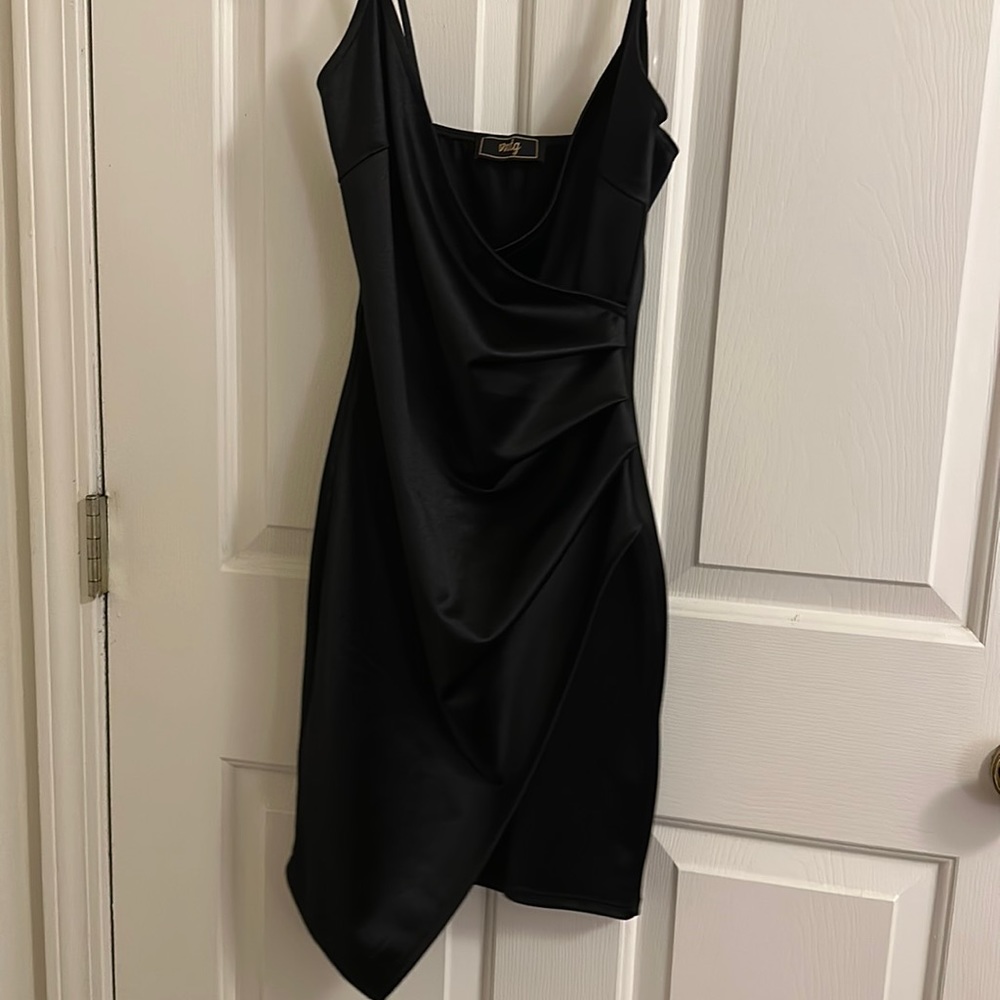 Mini black dress